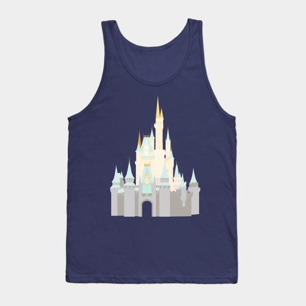 Castle 1 Tank Top by littlemoondance